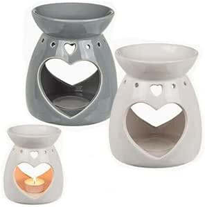 Love Heart Shape Ceramic Wax Burner