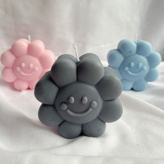 Flower Face Candle