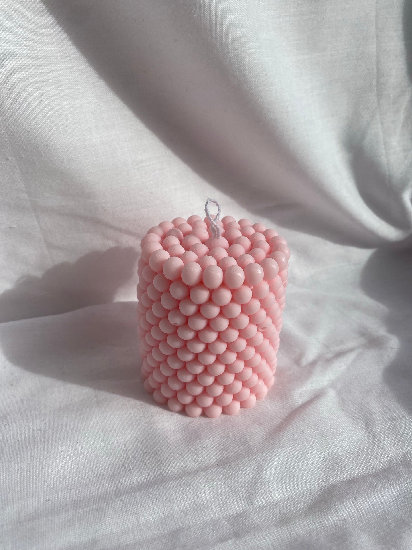 Bubble Cylinder Candle